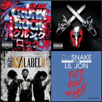The girl's hockey playlist includes well-known pump up songs like "Lose Yourself" by Eminem, and "Turn Down for What" by Lil' Jon and DJ Snake.