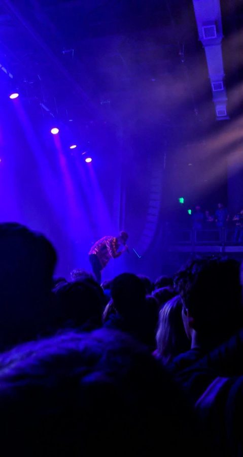 Pictured above, Yung Gravy performs at The Filmore. 