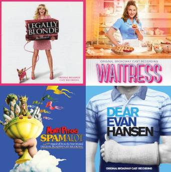 The playlist, created by junior Gavin Kimmel, consists of famous Broadway hits from plays like "Dear Evan Hansen" and "Legally Blonde".
