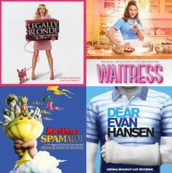 The playlist, created by junior Gavin Kimmel, consists of famous Broadway hits from plays like Dear Evan Hansen and Legally Blonde.