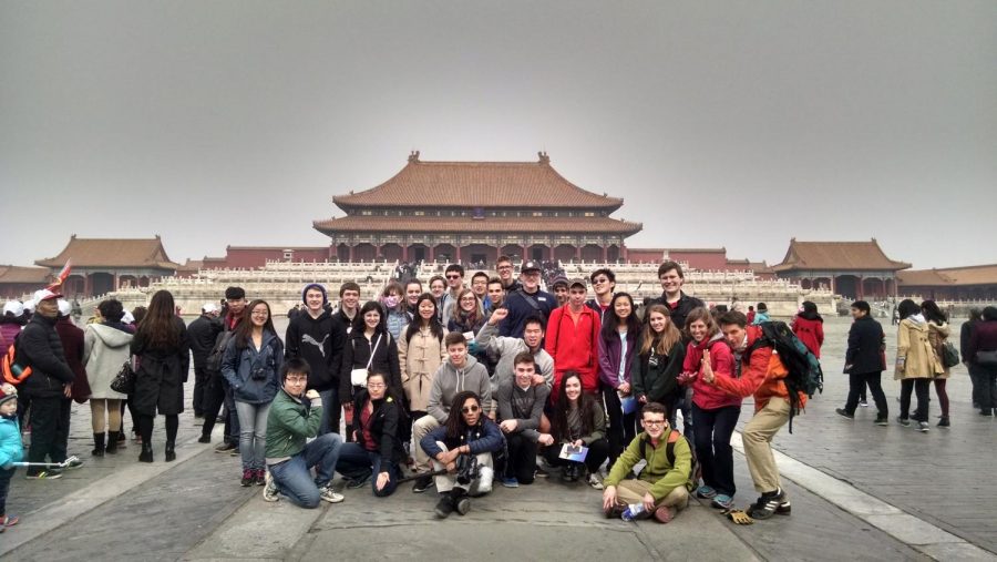 The trip was set to visit many landmarks and cities, including the capital in Beijing