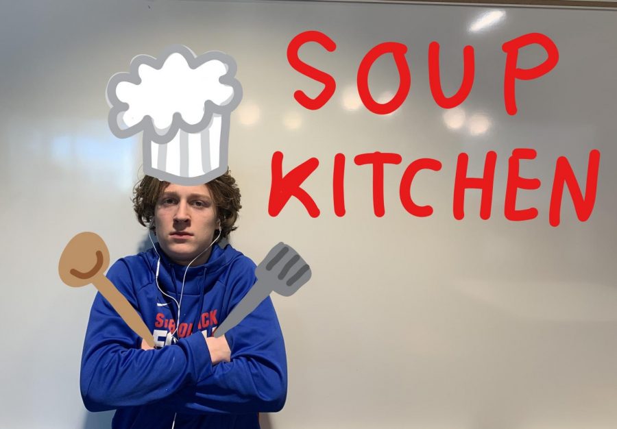 Sophomore Judah Thomas has been volunteering at a soup kitchen since this summer