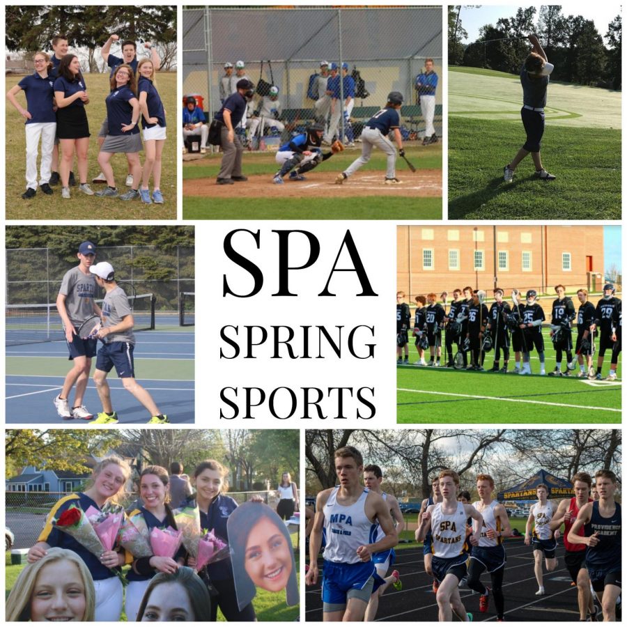 This is what SPAs spring sports usually look like. All photos featured can be found hyperlinked stories.