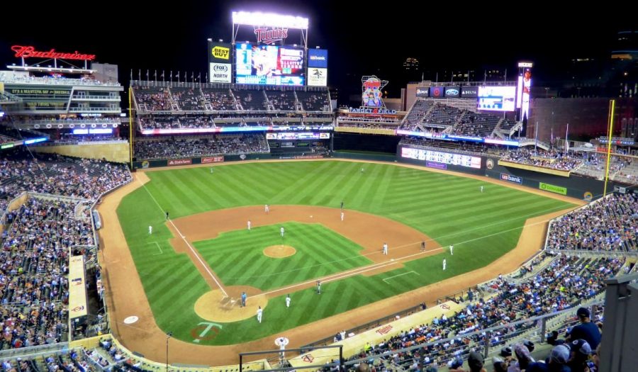 Target field was packed with fans in 2016.
