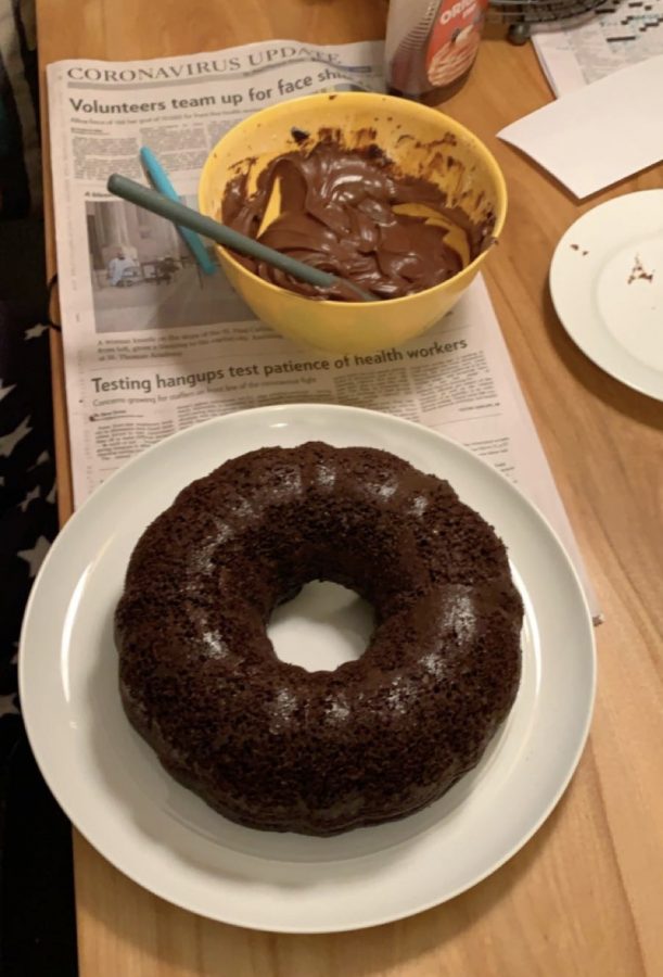 Sara Browne is staying busy during quarantine by baking. "I love cooking by myself and with my family. It’s not new to me and I’ve always loved it, but I’ve had a lot more time to cook and try new recipes and dishes," she said.