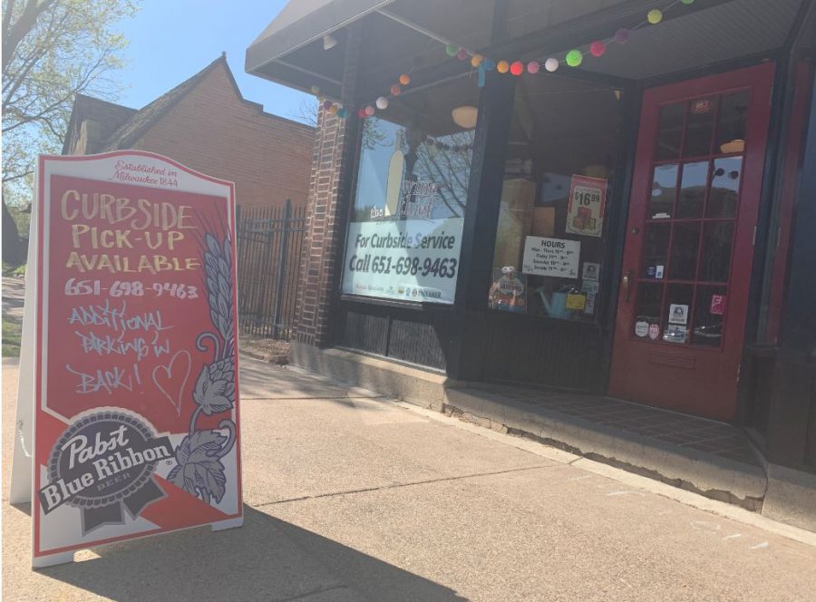 Junior Gabrielle Thompon's family owns St. Paul business The Wine Thief and Ale Jail. They have had to change some parts of how their business operates due to COVID-19. 