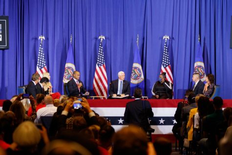 Vice President Mike Pence and multiple panelists discuss the ways in which President Trump will back law enforcement if reelected.