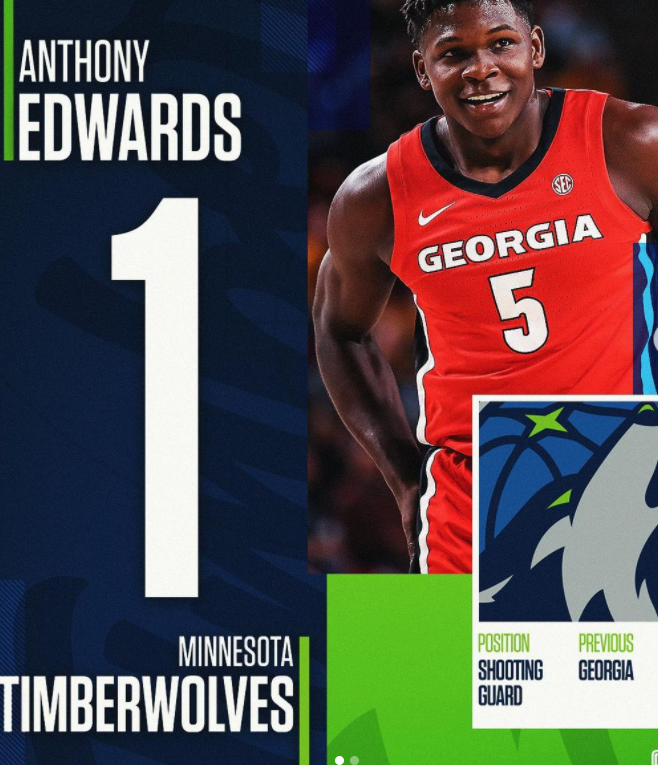 The Minnesota Timberwolves add player Anthony Edwards to their team, hoping he will give their team an advantage in the upcoming season.