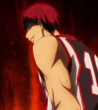 Characters like Kagami in Kurokos Basketball are all extremely fit, with big muscles, broad shoulders, and adult-like features, when in reality they are high-school students, this makes it much harder to relate to the characters and see them as high-schoolers at all.