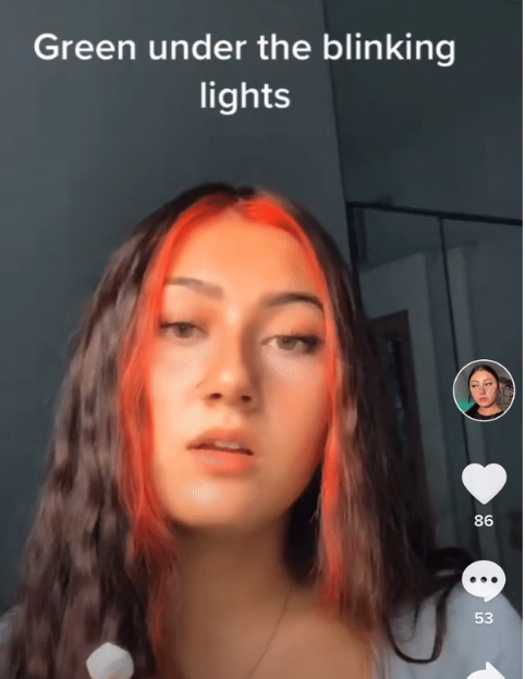 Charpentier is actively posting clips of her music and singing on TikTok.