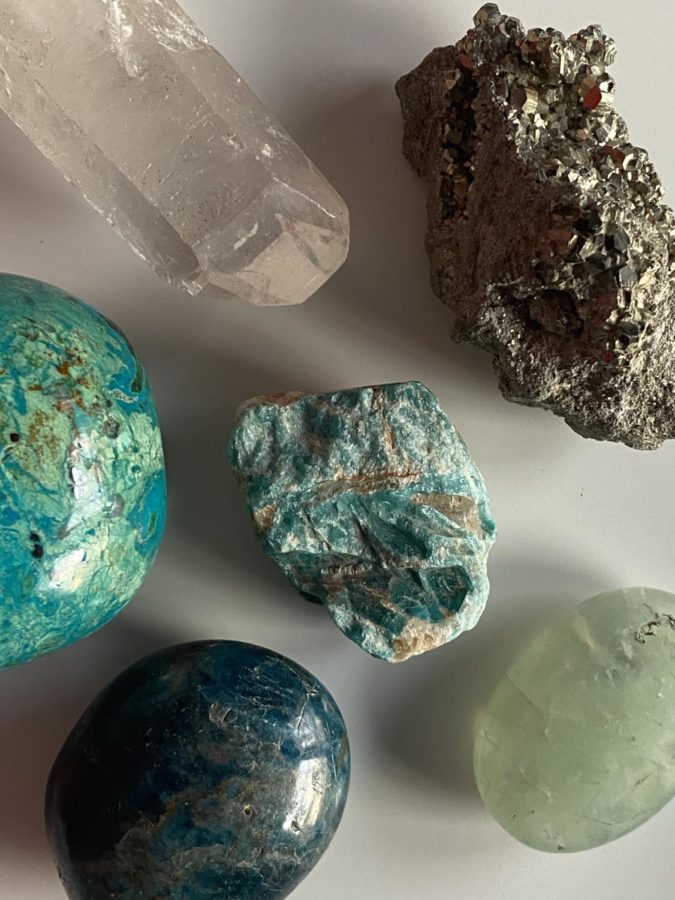 Whether crystals sit there to be pretty or are used for other healing purposes, they serve as a reminder to stay focused and to relax. 