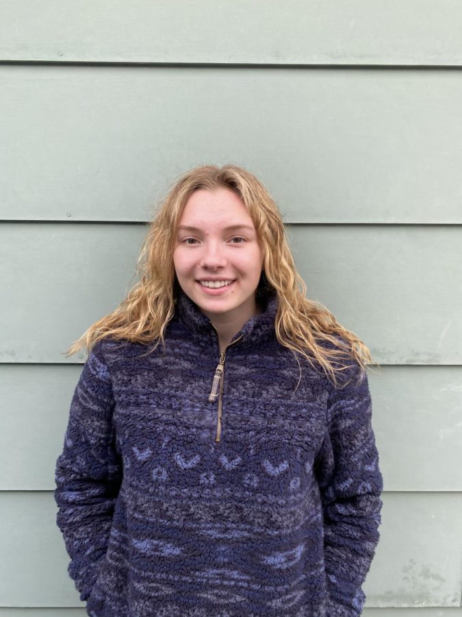 Sophomore Elena Sjaastad and a group of other students completed her service hours by volunteering with Women Advocates in Saint Paul, handing out flyers to local businesses.