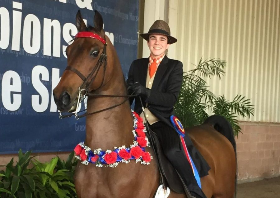 Griffin Moore after winning the world championship for his division.