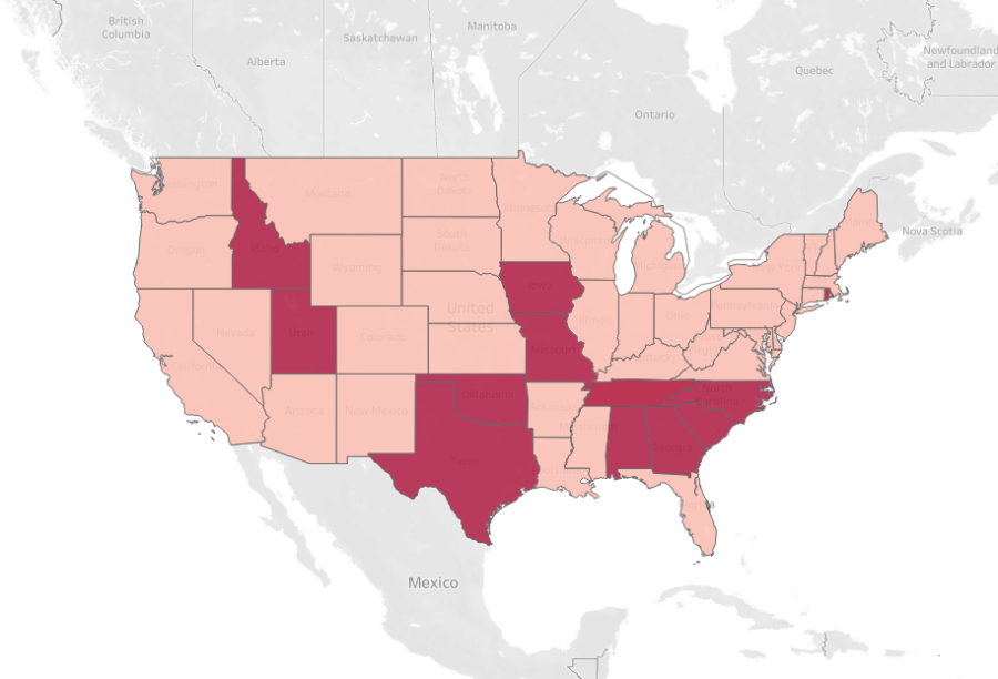 States+that+have+passed+or+proposed+legislation+banning+critical+race+theory.+