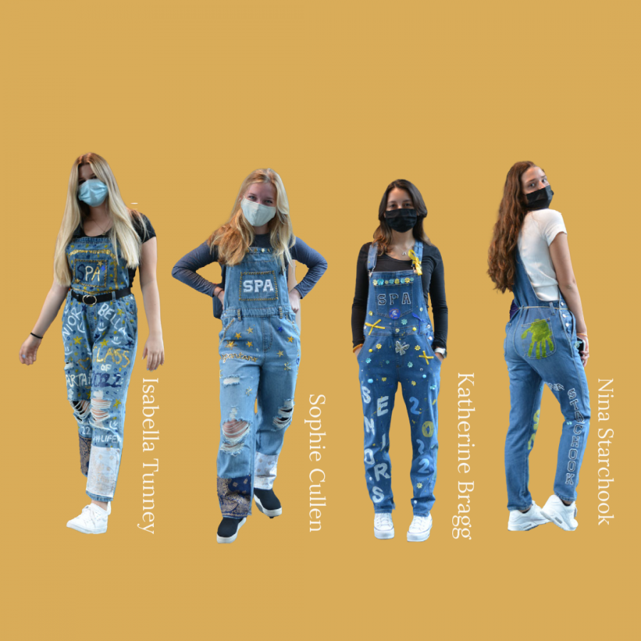 Every year, the senior class designs overalls for Homecoming. This year, the class of 2022 did not dissapoint.