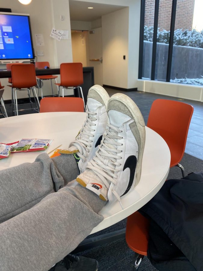 They weren’t Pah's first choice, as he wanted the low blazers, but he still thinks they “look pretty nice.”