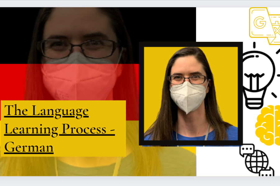 In this episode, sophomore Clara McKoy peeks into the German language learning process by interviewing Upper School German teacher Rachel Ruddick and sophomore Andrew Drake. Ruddick shares her fascinating story of learning German as a child and now becoming a German teacher while Drake talks about possibly studying abroad in Germany in his future years. (Made via Canva)