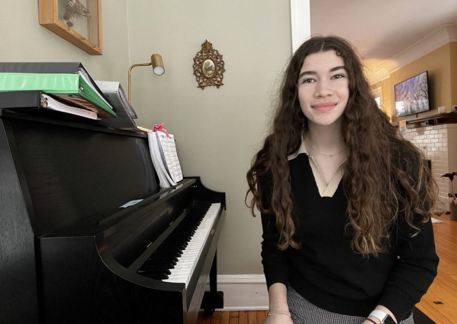 MUSICAL CONNECTION. Clea Gaïtas Sur has developed a strong passion for playing and composing music throughout her life. “I guess I just like to play music because its fun, and I think its beautiful,” she said.
