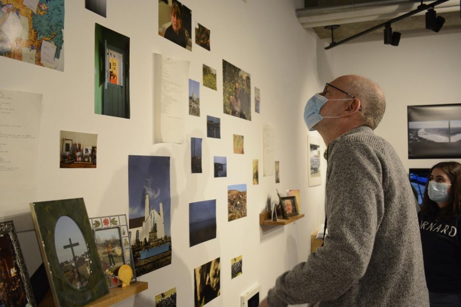 "It’s a piece about me, my identity, personal history, family and how my cultures- Israeli and Irish- combine." (senior Noa Ni Aolain Gross)
