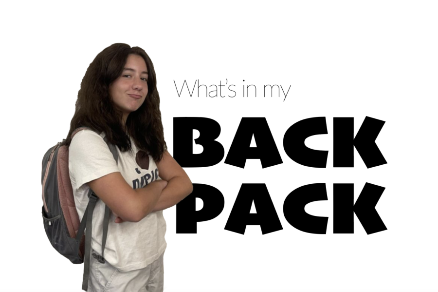 Whats in my backpack is a feature series about students and what they carry to school each day.