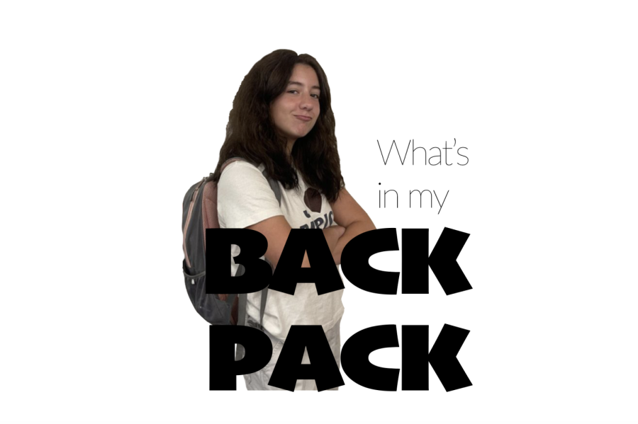 What's in my backpack is a feature series about students and what they carry to school each day.