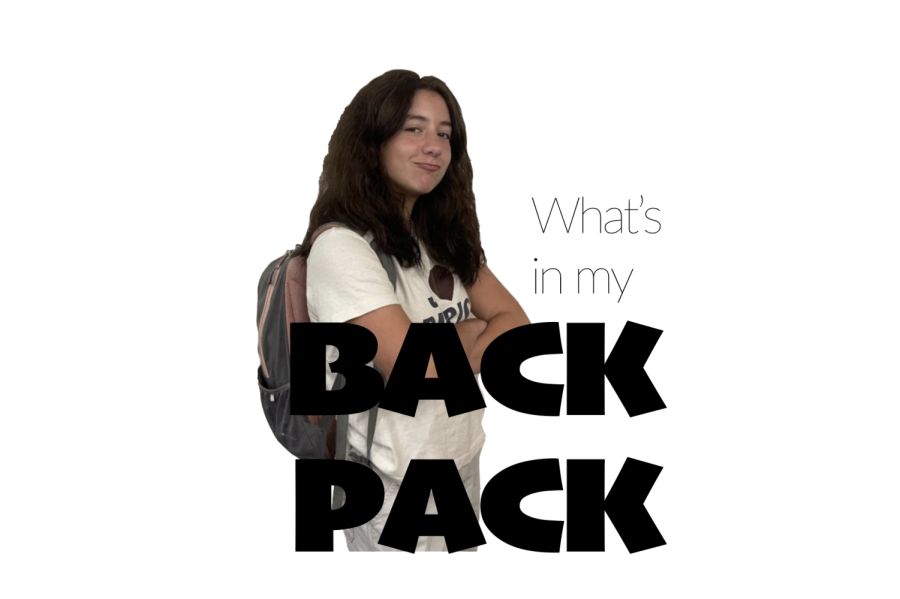 Whats in my backpack is a feature series about students and what they carry to school each day.