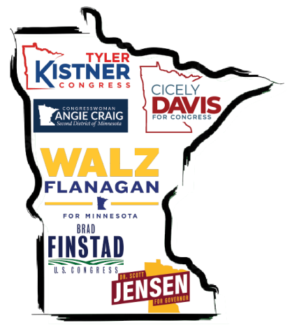 CAMPAIGN CALAMITY. During election season, political campaigning runs rampant as candidates work to garner interest for their causes. Lawn signs with colorful logos are not an uncommon sighting.
