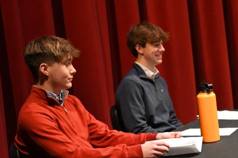 HUSS SPEECHES This year's senior speeches take place in the Huss auditorium, all seniors must complete their speech to graduate. 