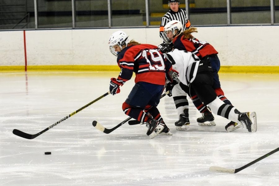 IN THE RINK... Senior Heidi Deuel was names SPAs 2023 Athena in recognition of her athletic accomplishments. She has played hockey for over a decade and demonstrates leadership and poise on the ice.