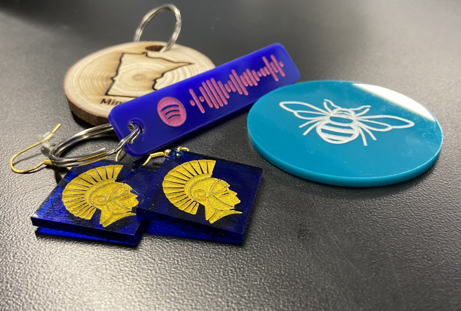 CLASSIC KEYCHAINS. STC plans to lead a workshop in the design lab, educating students on how to use the laser cutter to create stylish accessories for their bags and lanyards.