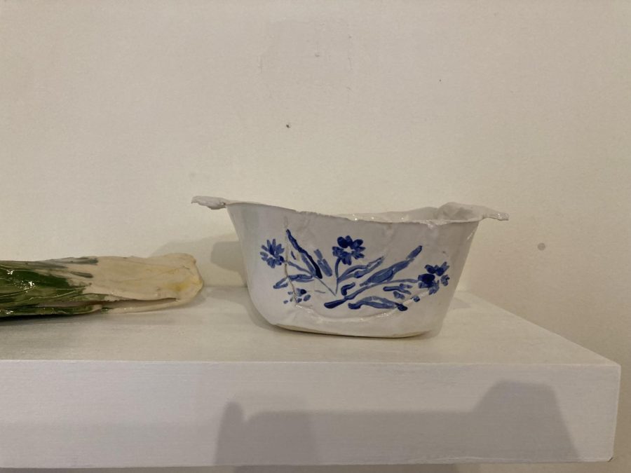 BOWL. "Corning ware and Bai Cai" by Anika Schneider counties to how her history with cooking and fine china. 