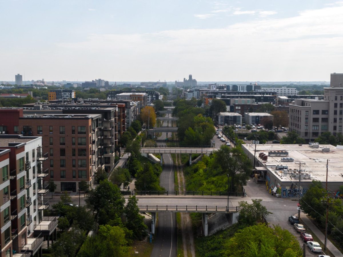 MAKING+USE+OF+DEAD+SPACE.+The+Greenway+in+Minneapolis+runs+on+an+old+train+track.+Opened+in+the+year+2000%2C+the+path+is+now+a+bike+highway+for+thousands+of+commuters+each+day.