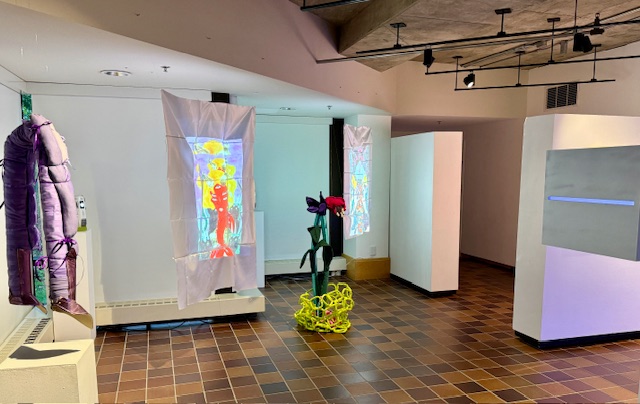 The current art in the gallery is a project named the “La.dylike Experimental Art Project” which is a new platform that showcases the talents of female, and queer-identifying local artists (Twin Cities and metro area based)