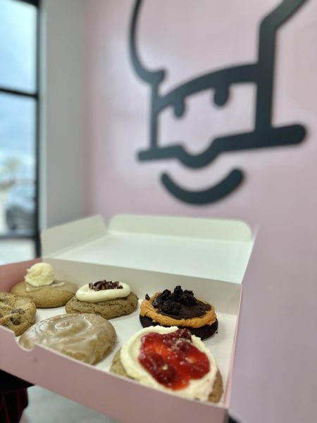 Crumbl Cookies, a great spot to try some unique types of cookies.