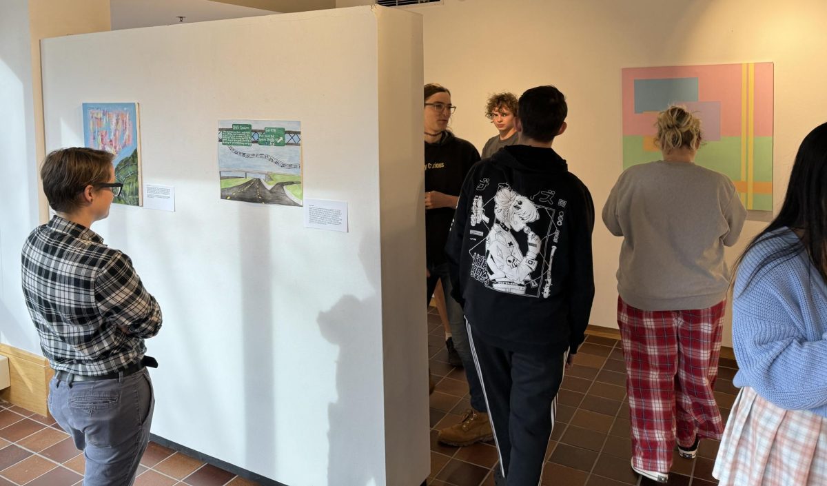 Fridge Art Project opens in the Art Gallery