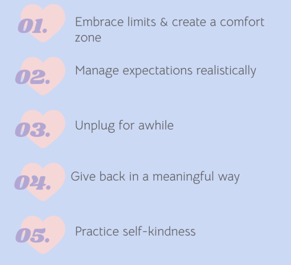 HOLIDAY TIPS. Prioritizing mental health and well-being this holiday season is crucial in order to avoid falling victim to the stresses of social events, gift-giving, and other expectations.