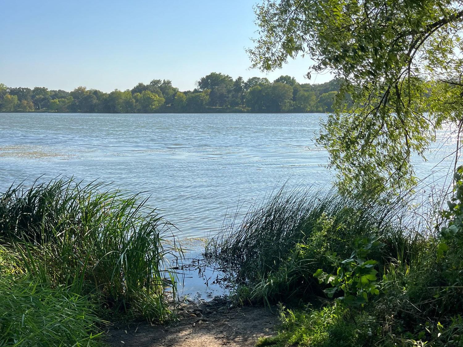 TESTING THE WATERS. Environmental Science students tested lake and river water for contaminants. “We tested the water for... nitrates, phosphates, pH, and dissolved oxygen,” senior Clare Kimmel said.