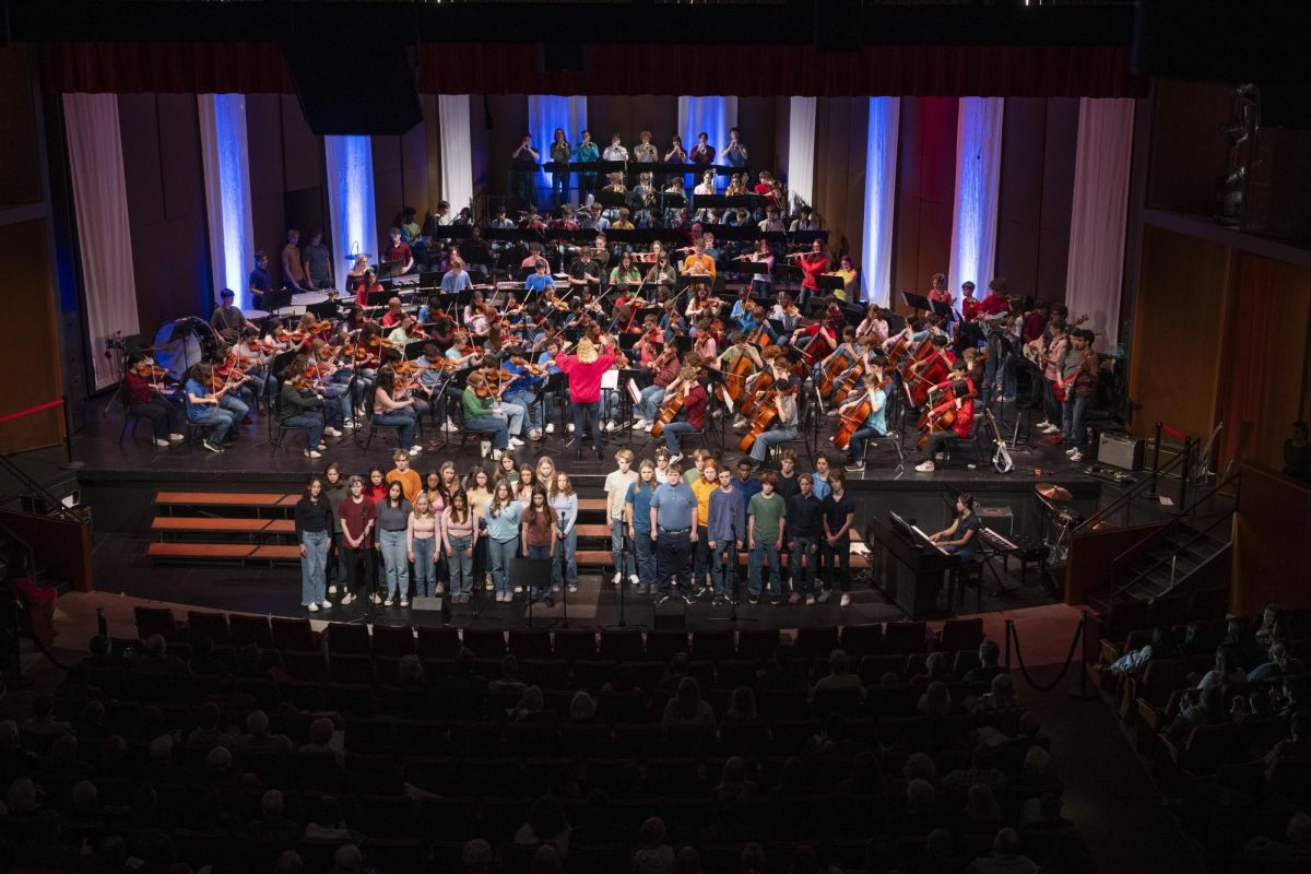HARMONY OF THE ENSAMBLES. The Pops Concert came to an end with all the ensembles: Jazz Band, Honors Sinfonia, Academy Symphony, Academy Chorale, and Summit Singers performing “Duel Of The Fates” by John Williams from the popular franchise Stars Wars: Episode 1, The Phanom Menace.