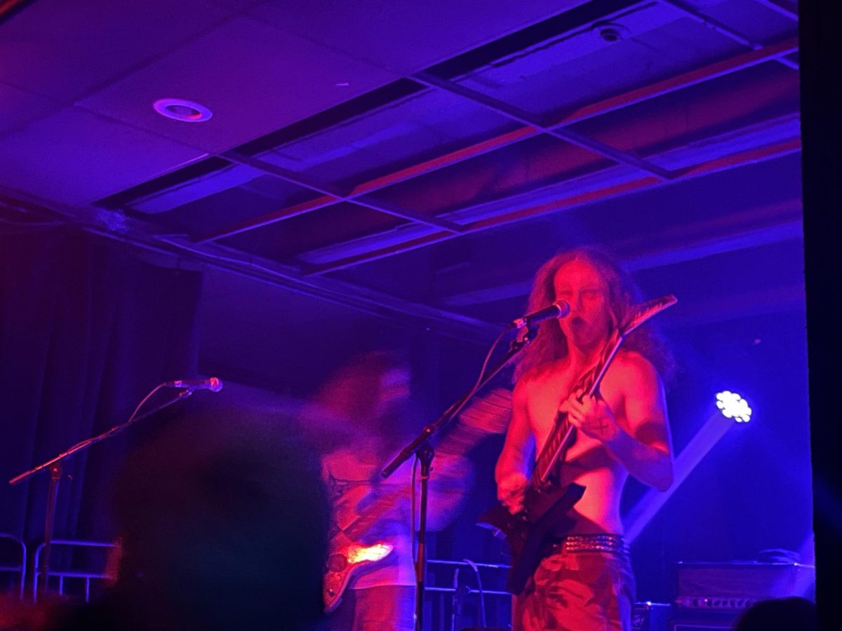 UP CLOSE. Punk shows are often in smaller, more intimate venues.  "They are a great opportunity to meet other teens in the Twin Cities,” senior Reilly Ringness said. 

Image submitted by Reilly Ringness. 
