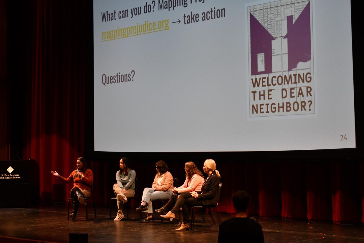 The Q&A at the end of the talk opened the floor for students to ask a variety of questions, including how we should address the issues caused by the covenants and their most surprising findings.