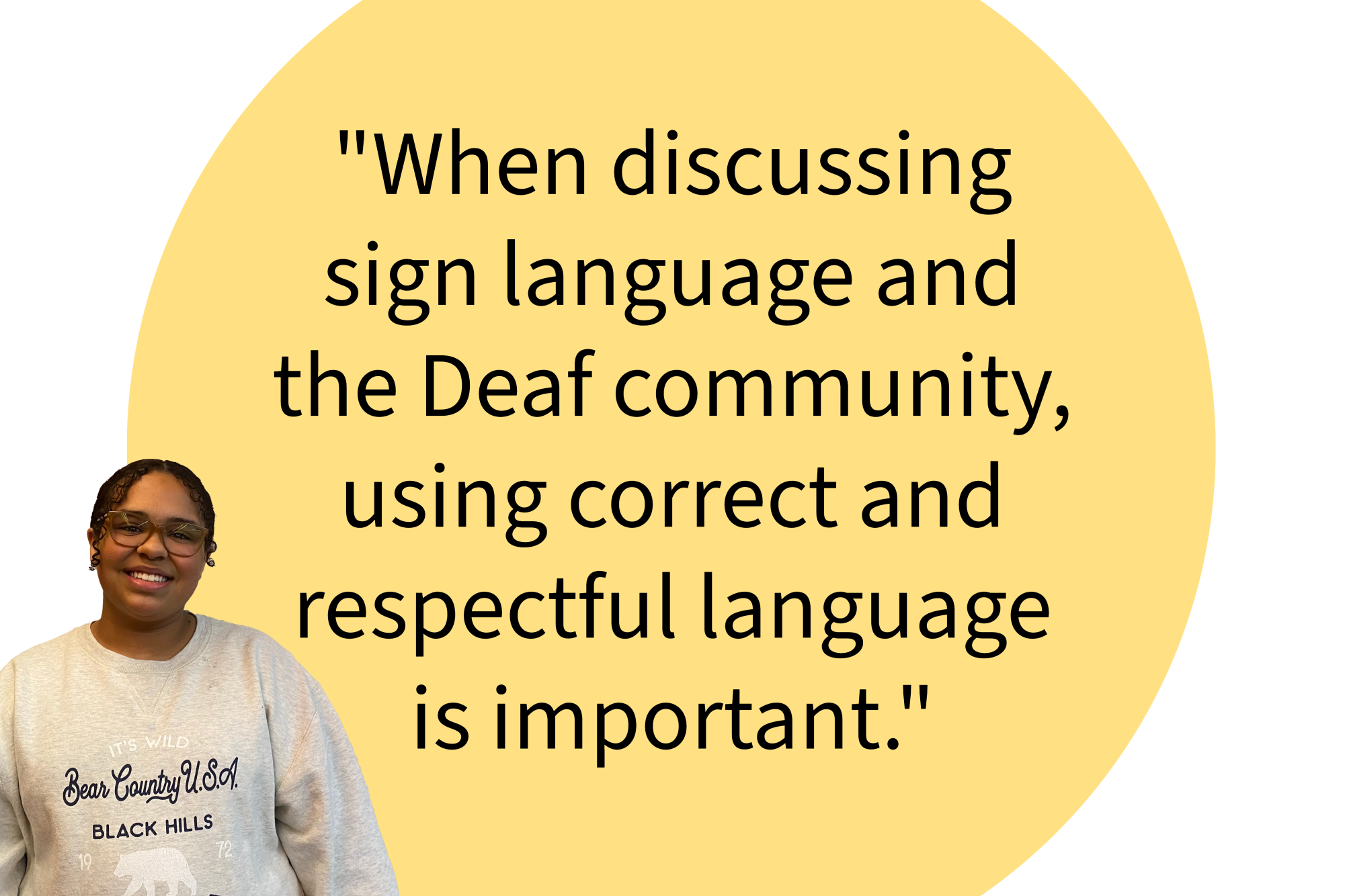 Deaf, not disabled: it matters