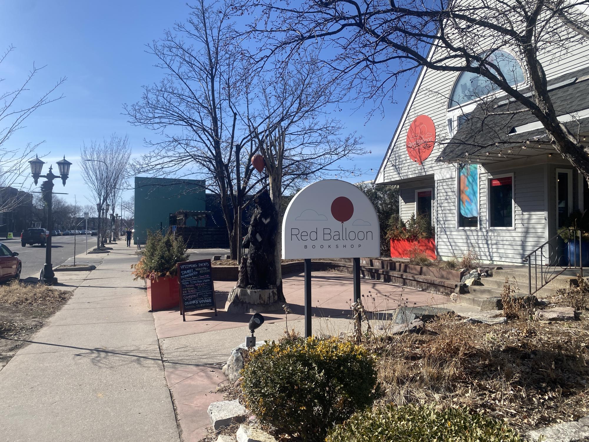 LOCAL BOOKSTORE. Red Balloon is a great place to find some new books to read and support the neighborhood.