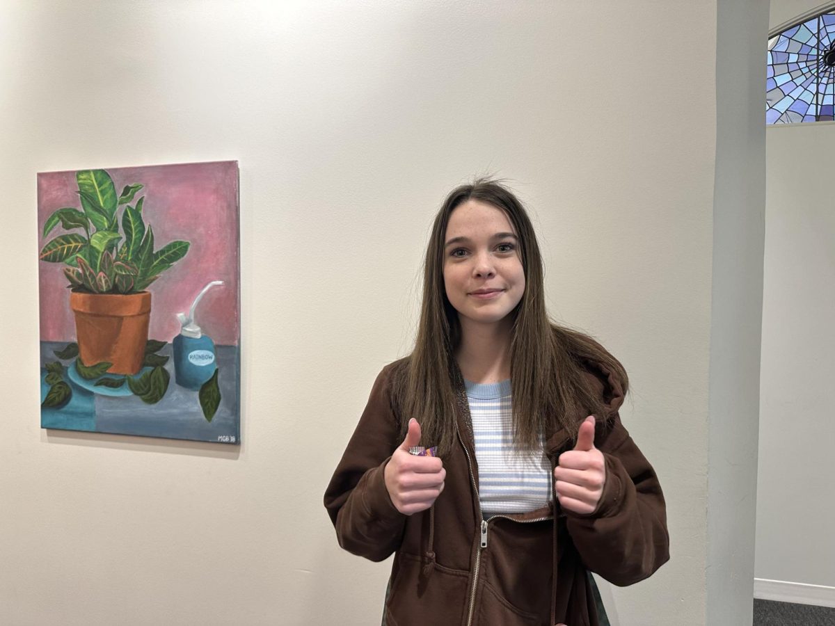 NELLIE LARSON, 10. "I'm going to South Caicos because my mom grew up there and we're going to visit family. School is stressful...and it's good to have a break in the middle of the year, especially when we're in a high pressure school. 