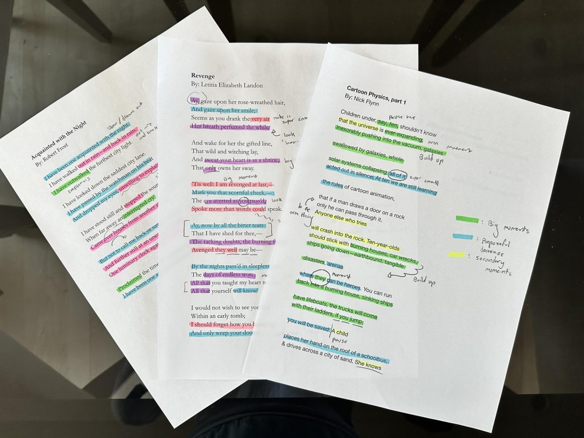 Freshman Sofia Rivera traveled to Mankato State University Mar. 1 to participate in the Poetry Out Loud competition. Here's how it went.