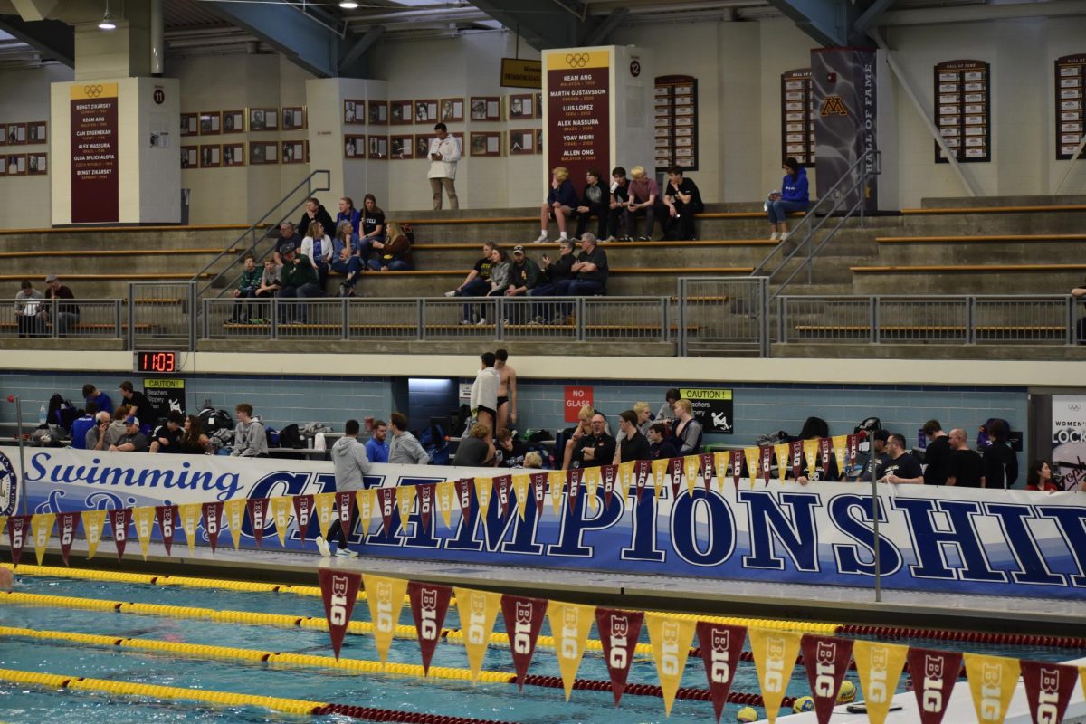 STATE PRELIMINARIES. The Class AA boys swim prelinary meet took place last night at the University of Minnesota's Jean Freeman Aquatic Center. 