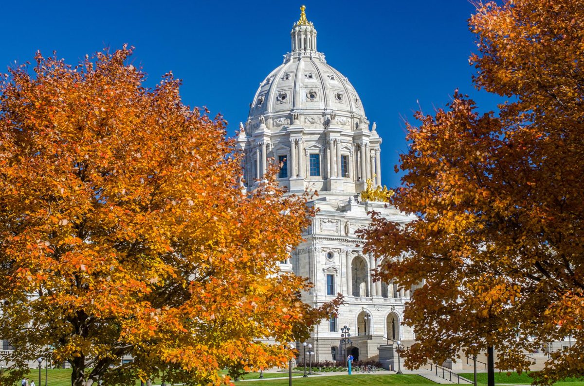IN SESSION. Legislators returned to the capitol on Feb. 12 for the 2024 session. The democrats are making an effort to advance their bills, including those regarding equal rights and medically assisted suicide. (Public Domain image: mn.gov)