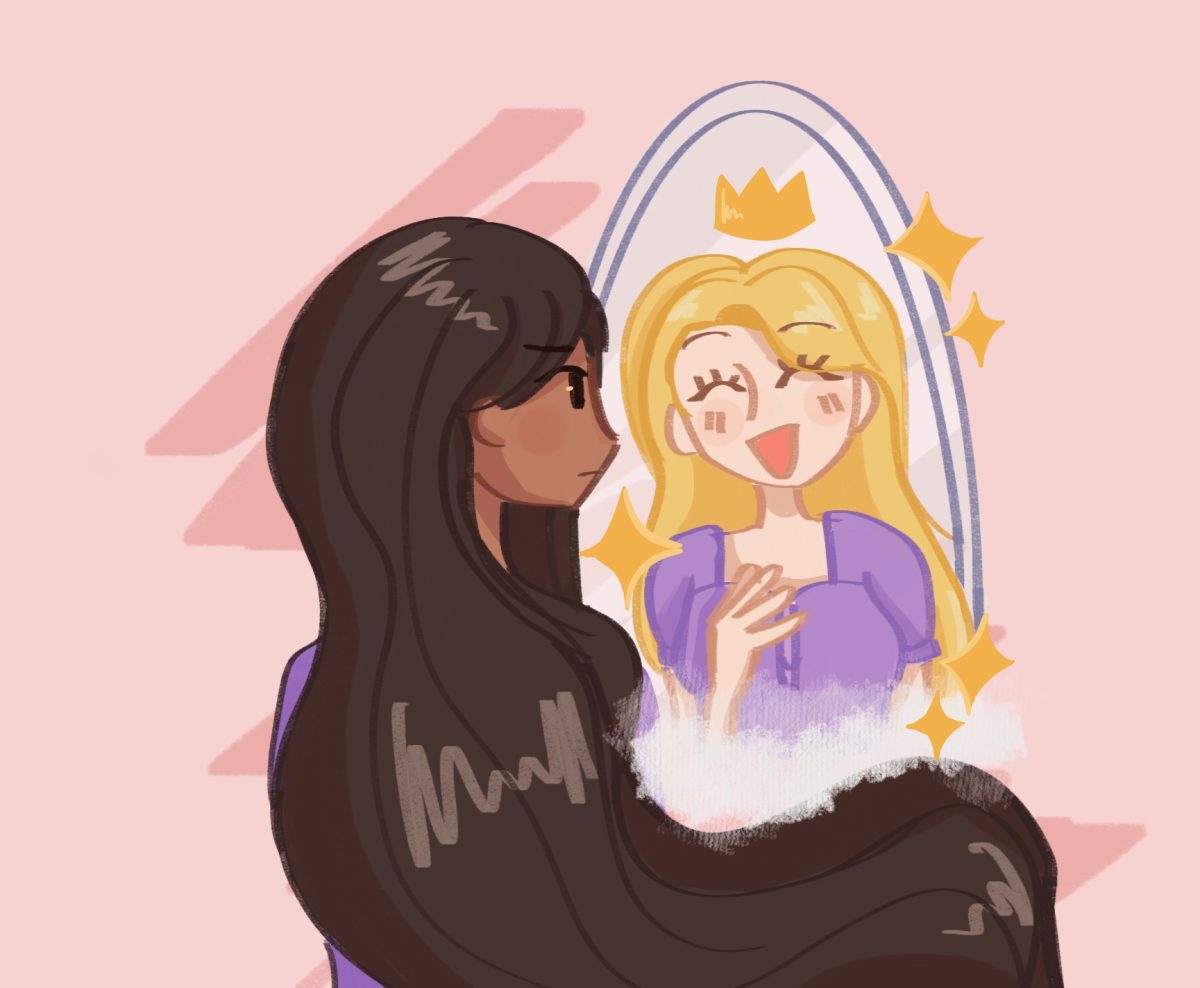 PRINCESS PROBLEMS. When actress Avantika Vandanapu was fan-cast as Rapunzel online, there was backlash because the character was "race-swapped." However, since Rapunzel is a fictional princess whose race isn't important to her characterization, there's no valid reason that she can't be portrayed by a capable actress of any race. 