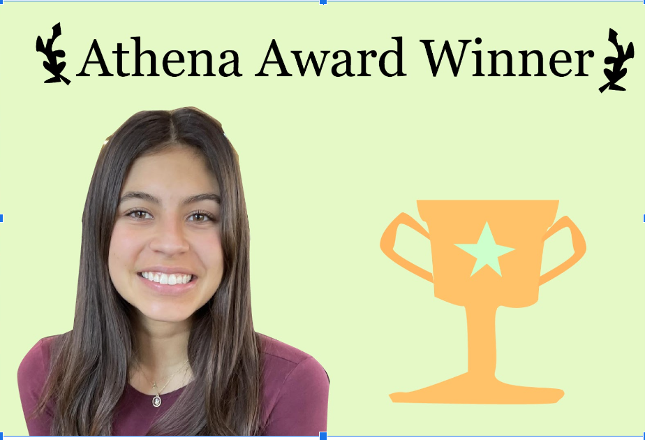ATHENA. Mezas teammates commend her leadership and passion on the field and ice. She is so hardworking and encouraging and you can tell she loves whatever sport shes playing and all of her teammates,” sophomore Lucia Gonzalez said