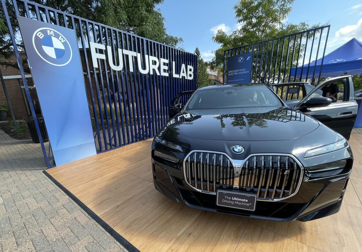 THE FUTURE (RIGHT NOW). The 2025 BMW i7 (electric) with the Future Lab sign. As seen in the gallery showcasing the 2025 BMW i7 ($140,000 as tested), the newest flagship car can be described by one word: luxurious. 