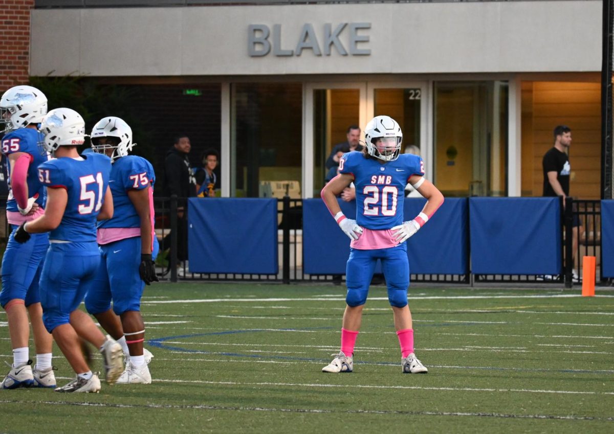 FOCUS. Sauer gets serious as he steps out onto the field. 
